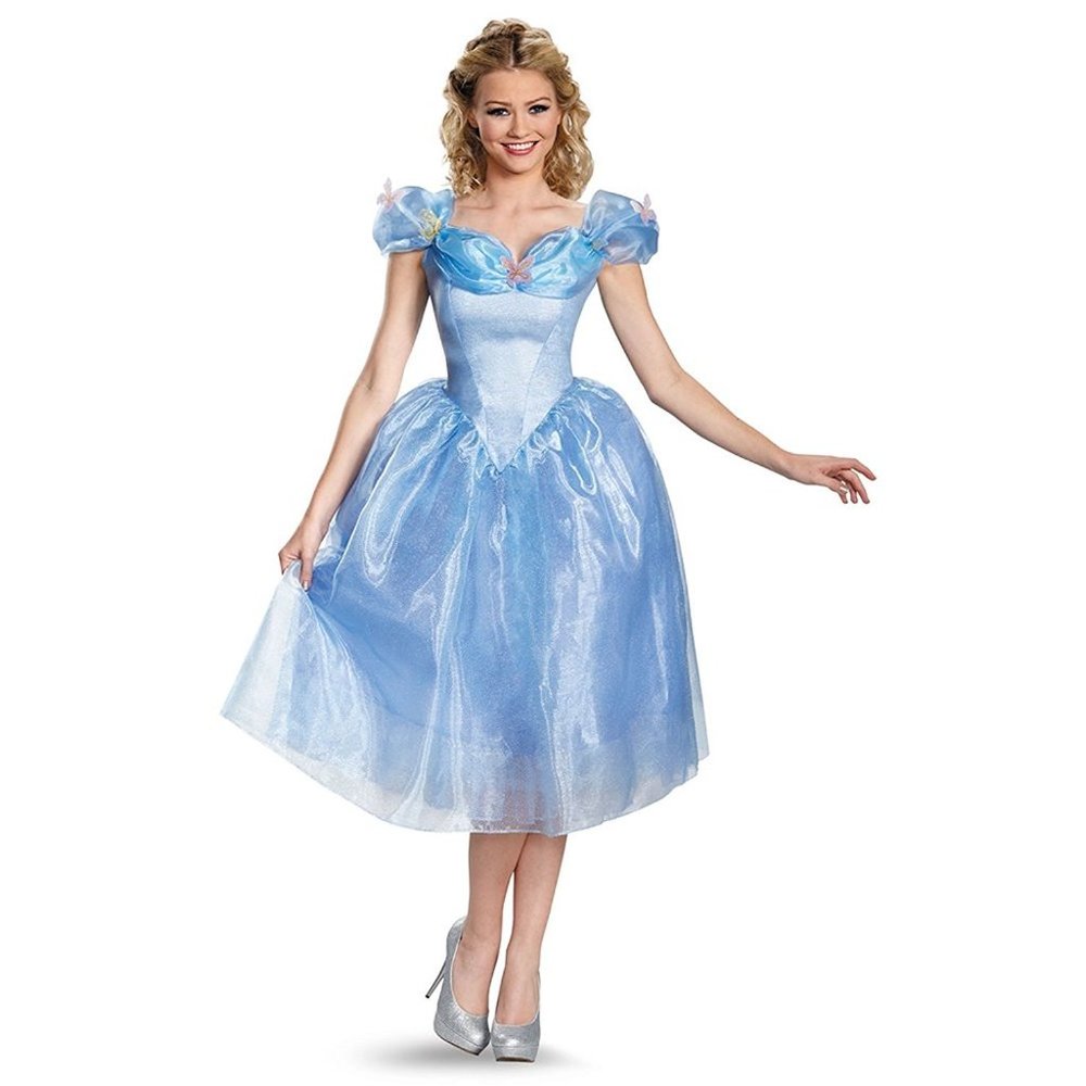 NEW! Cinderella movie costume dress size small Disguise
